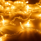 Светодиодная гирлянда ARD-STRING-CLASSIC-1000-CLEAR-100LED-PULSE Yellow (230V, 7W) (Ardecoled, IP65) Lednikoff