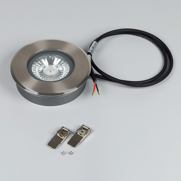 Светильник ART-GROUND-SLIM-R150-12W Warm3000 (SL, 35 deg, 24V) (Arlight, IP67 Металл, 3 года) Lednikoff