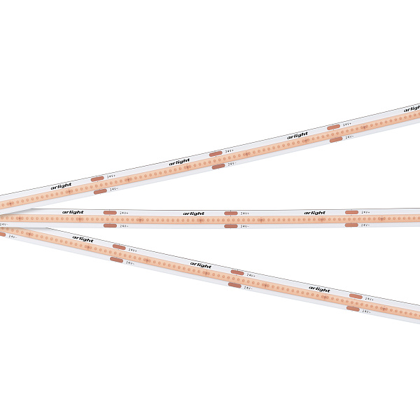 Светодиодная лента COB-X480-8mm 24V Violet (8 W/m, IP20, 5m) (Arlight, -) Lednikoff