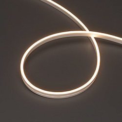Светодиодная лента герметичная MOONLIGHT-SIDE-A168-04x10mm 24V Warm3000 (7.2 W/m, IP65, 0.5m, wire x1) (Arlight, Образец)