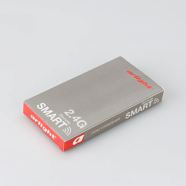 Пульт SMART-R1-RGBW (1 зона, 2.4G) (Arlight, IP20 Пластик, 5 лет) Lednikoff