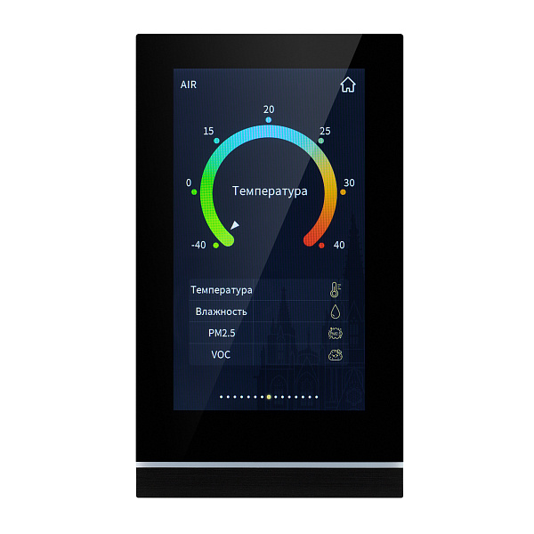 INTELLIGENT ARLIGHT Панель сенсорная KNX-113-51-MULTI-V5-IN (20-30V) (IARL, IP20 Пластик, 2 года) Lednikoff