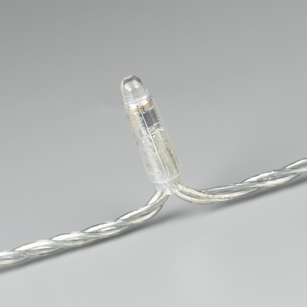 Светодиодная гирлянда ARD-STRING-CLASSIC-15000-CLEAR-100LED-LIVE RGB-SPI (12V, 53W) (Ardecoled, IP65) Lednikoff