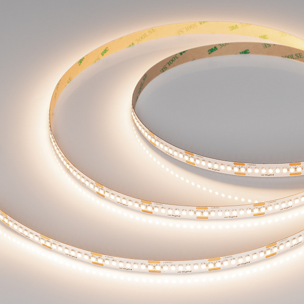 Светодиодная лента UL-A240-10mm 24V Warm3500 (19 W/m, IP20, 5m) (Arlight, 7 лет) Lednikoff