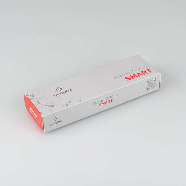 Декодер SMART-K33-DMX (12-24V, 1x15A) (Arlight, IP20 Пластик, 5 лет) Lednikoff