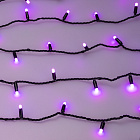 Светодиодная гирлянда ARD-STRING-CLASSIC-10000-BLACK-100LED-MILK-LIVE RGB-DMX (24V, 10W) (Ardecoled, IP65) Lednikoff