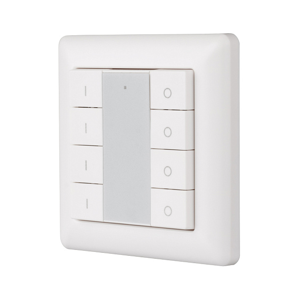 Панель Knob SR-KN9550K8-UP White (KNX, DIM) (Arlight, IP20 Пластик, 3 года) Lednikoff