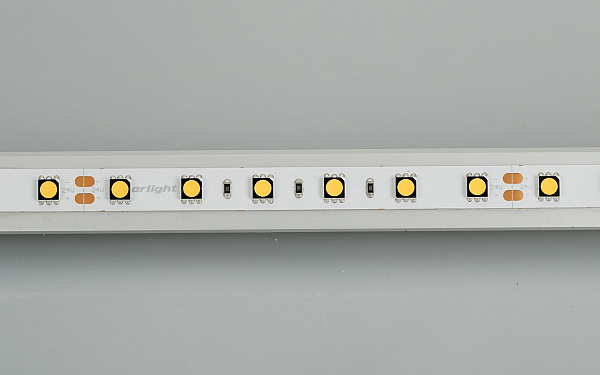 Светодиодная лента RT 2-5000 24V Day4000 2x(5060, 300 LED, CRI98) (Arlight, 14.4 Вт/м, IP20) Lednikoff
