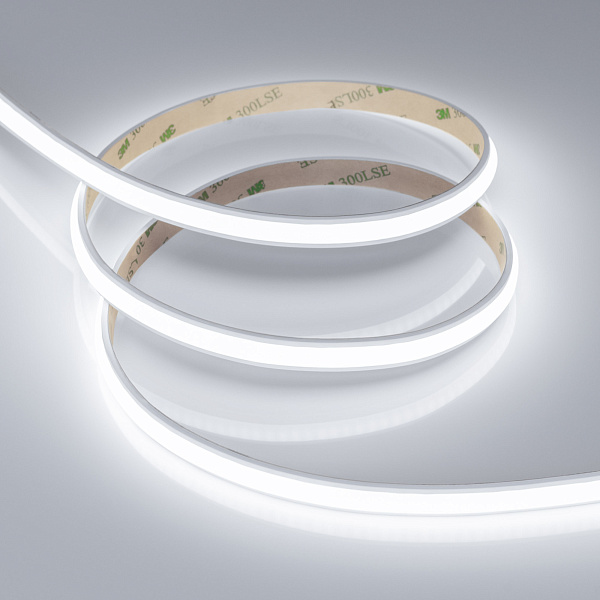 Светодиодная лента герметичная RTW-PW-A280-10mm 24V White6000 (10 W/m, IP66, 2835, 5m) (Arlight, Матовая) Lednikoff