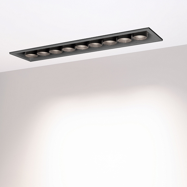 Светильник MS-ORIENT-BUILT-TURN-TC-S67x300-20W Warm3000 (BK-BK, 30 deg, 230V) (Arlight, IP20 Металл, 5 лет) Lednikoff