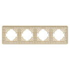 Рамка алюминиевая FRM-AKIRY-SFAL-4-GD (Arlight, -) Lednikoff