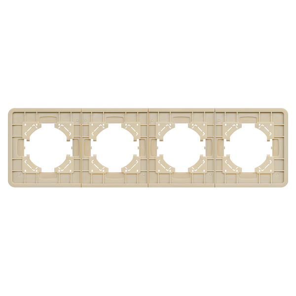 Рамка алюминиевая FRM-AKIRY-SFAL-4-GD (Arlight, -) Lednikoff