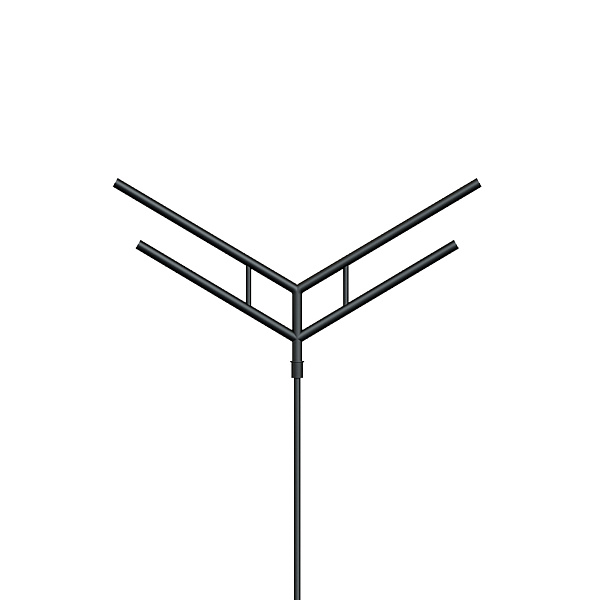 Кронштейн OXOR-SY4-3000x76-L1300 BLACK (Arlight, Сталь) Lednikoff