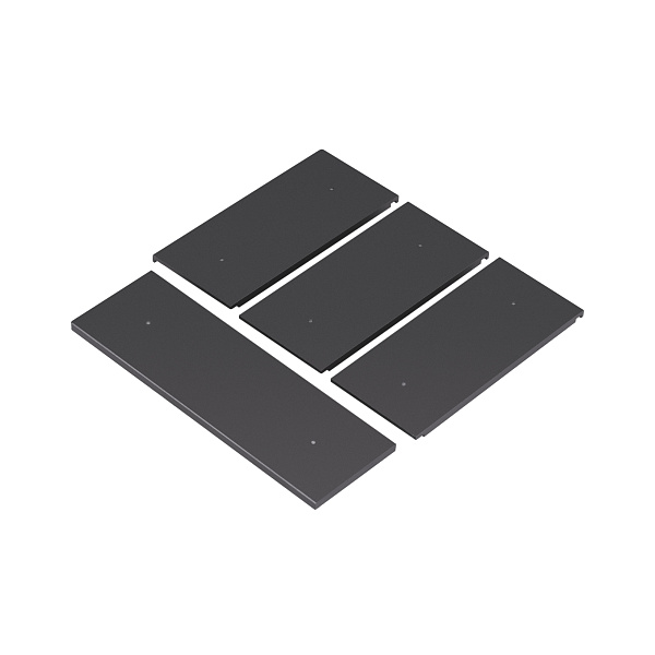 INTELLIGENT ARLIGHT Накладка панели KNX-23-4G-SUF Dark Grey (Backlight) (IARL, IP20 Металл, 2 года) Lednikoff