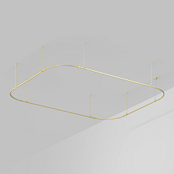 Основание ART-APRIORI-RECTANGLE-SOFT-ROD-800-4500x3500 (GD) (Arlight, IP20 Металл, 3 года)