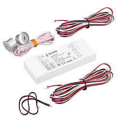 INTELLIGENT ARLIGHT Контроллер лестничный SMART-PWM-102-72-SH-PD-SUF (12-48V, 2x6A, SENS) (IARL, IP20 Пластик, 5 лет)