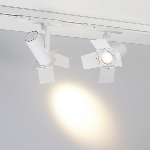 Шторки кашетирующие LGD-ARTIFACT-BARNDOOR-R65 (WH) (Arlight, Металл) Lednikoff