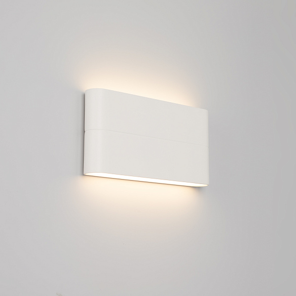 Светильник SP-Wall-170WH-Flat-12W Warm White (Arlight, IP54 Металл, 3 года) Lednikoff