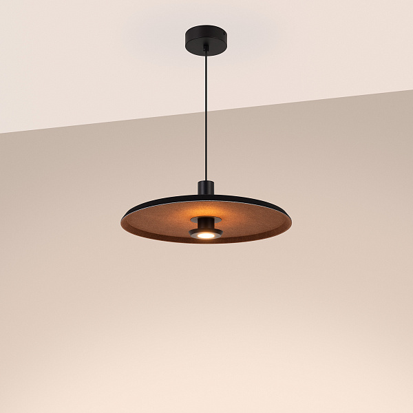 Светильник SP-KOTARO-R450-12W Warm2700 (BK-CF, 36 deg, 230V, TRIAC) (Arlight, IP20 Фетр, 3 года)