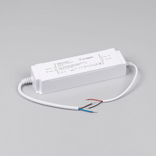 Блок питания ARPJ-SP-143700-PFC (100W, 72-143V, 0.7A) (Arlight, IP67 Пластик, 5 лет) Lednikoff