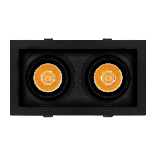 Светильник MS-VORTEX-BUILT-S210x117-2x20W Day4000 (BK-BK, 20 deg, 230V) (Arlight, IP20 Металл, 5 лет) Lednikoff
