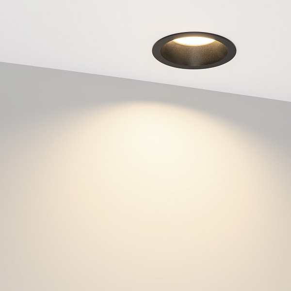 Светильник MS-DROP-BUILT-R105-14W Day4000 (BK, 85 deg, 230V) (Arlight, IP54 Металл, 5 лет) Lednikoff
