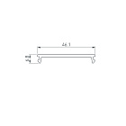 Экран SL-LINIA45-FANTOM-2000 Frost (Arlight, Пластик) Lednikoff