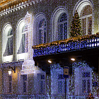 Светодиодная гирлянда ARD-CURTAIN-CLASSIC-2000x1500-CLEAR-360LED White (230V, 60W) (Ardecoled, IP65) Lednikoff