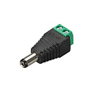 Коннектор Terminal-MONO-2pin-M (Jack 5.5) (Arlight, Пластик) Lednikoff