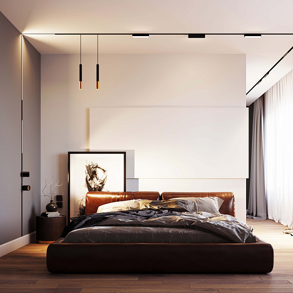 Профиль-держатель MAG-STRETCH-25-2000 (Arlight, Алюминий) Lednikoff