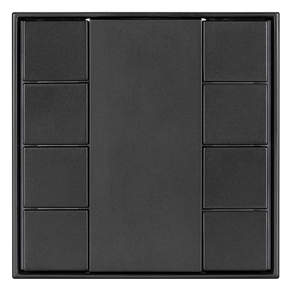 INTELLIGENT ARLIGHT Панель KNX-223-8-BLACK (BUS) (IARL, IP20 Пластик, 3 года) Lednikoff