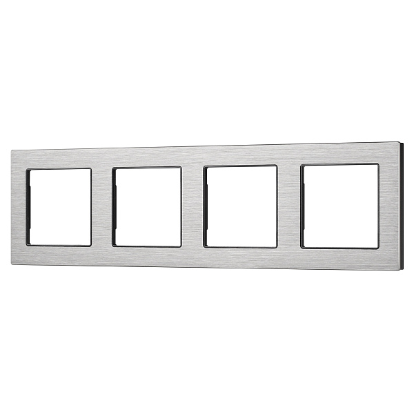 Рамка алюминиевая FRM-PRESTO-ALS-4-GR (Arlight, -) Lednikoff