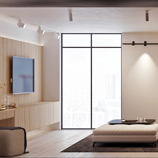 Светильник SP-POLO-HANG-LONG300-R85-15W White5000 (BK-WH, 40 deg) (Arlight, IP20 Металл, 3 года) Lednikoff