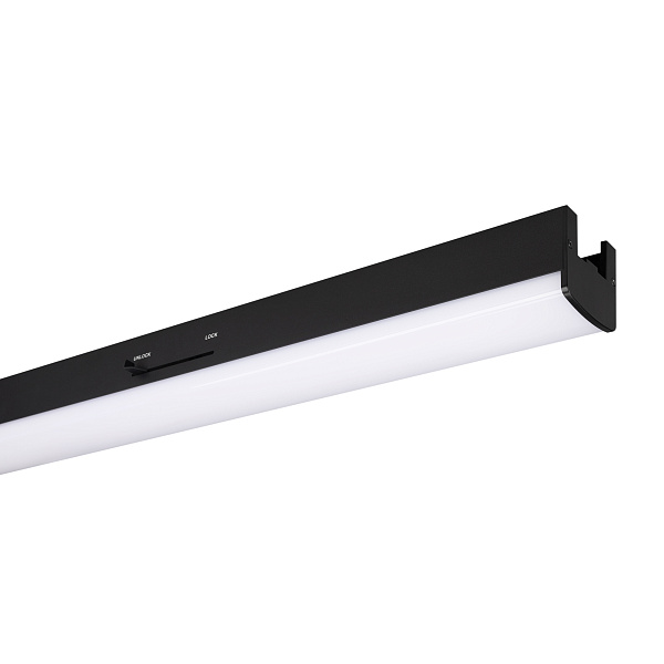 Светильник LGD-LUNGO-4TR-L1200-39W-60W Warm3000 (Черный, 120 deg, 230V) (Arlight, IP20 Металл, 5 лет)