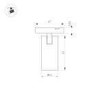 Светильник MAG-MICROCOSM-SPOT-R45-9W Warm3000 (BK, 36 deg, 24V) (Arlight, IP20 Металл, 3 года)
