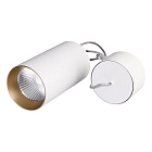 Светильник подвесной SP-POLO-R85-2-15W Day White 40deg (White, Gold Ring) (Arlight, IP20 Металл, 3 года) Lednikoff
