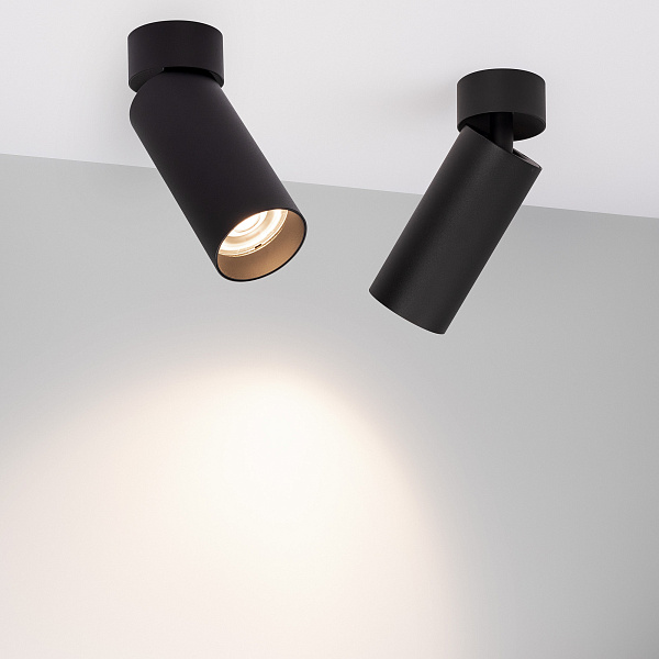 Светильник SP-GABI-SURFACE-FLAP-R60-12W Day4000 (BK, 36 deg, 230V) (Arlight, IP40 Металл, 5 лет) Lednikoff