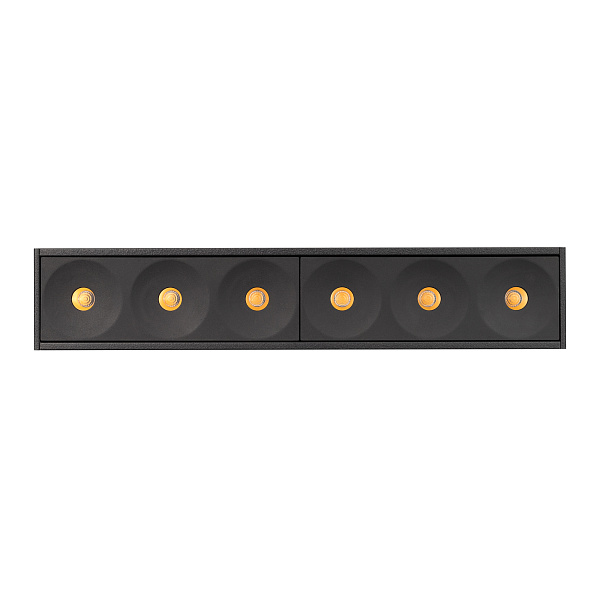 Светильник MAG-DARK-45-L400-12W Warm3000 (BK, 20 deg, 24V) (Arlight, IP20 Металл, 5 лет)