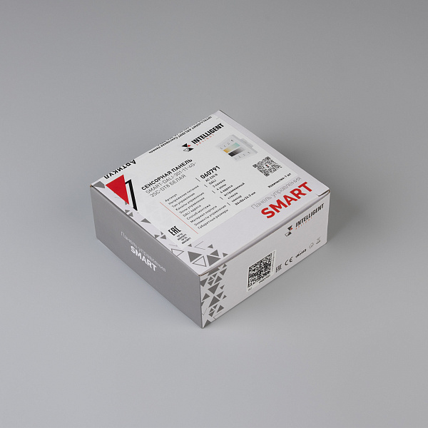 INTELLIGENT ARLIGHT Сенсорная панель SMART-DALI-301-11-4G-3SC-DT8 Белая (230V, встраиваемая, 2.4G) (IARL, IP20 Пластик, 5 лет) Lednikoff