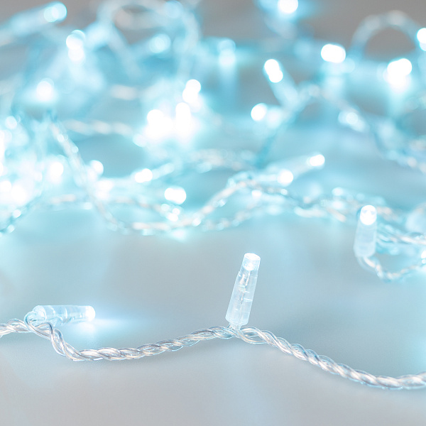 Светодиодная гирлянда ARD-STRING-CLASSIC-10000-CLEAR-100LED-STD Azure (230V, 7W) (Ardecoled, IP65) Lednikoff