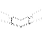 Угол S2-LINIA94-F-L90N внутренний (Arlight, Металл) Lednikoff
