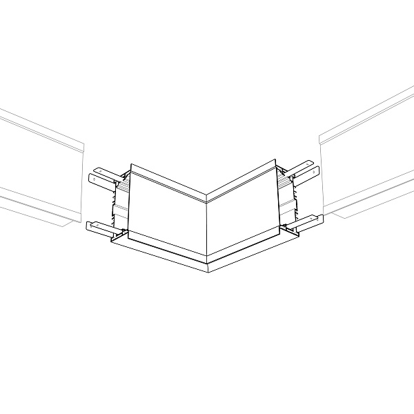 Угол S2-LINIA94-F-L90N внутренний (Arlight, Металл) Lednikoff
