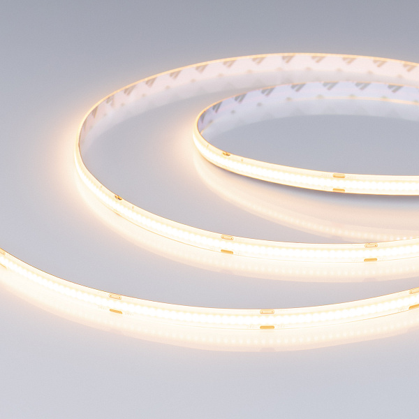 Светодиодная лента герметичная COB-SE-X378-8mm 24V Warm3000 (11 W/m, IP65, 5m) (Arlight, -) Lednikoff