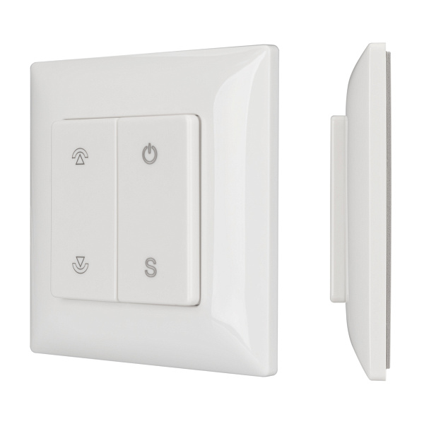 Панель SMART-P46-DIM-P-SUF (3V, 1 зона, Knob, 2.4G) (Arlight, Пластик) Lednikoff