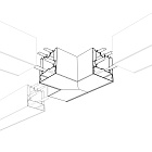 Угол S2-LINE-7977-T90 тройной (Arlight, Металл) Lednikoff