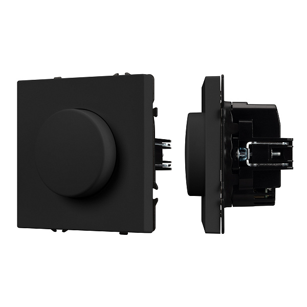Механизм светорегулятора SWT-NOBE-DLR-SFPL-BK (250V, 300W) (Arlight, Черный оникс) Lednikoff