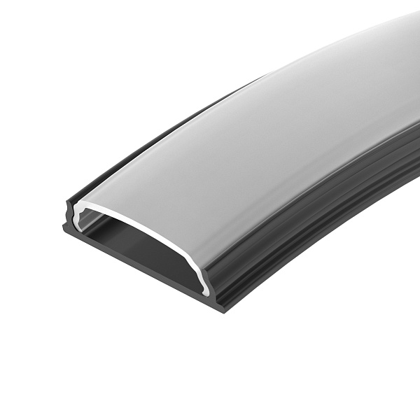 Профиль ARH-BENT-W18-3000 ANOD BLACK (Arlight, Алюминий) Lednikoff