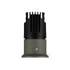 Светильник безрамочный DL-INTRAL-R39-6W Warm3000 (Серо-зеленый RAL7009, 36 deg, 230V) (Arlight, IP20 Металл, 5 лет) Lednikoff