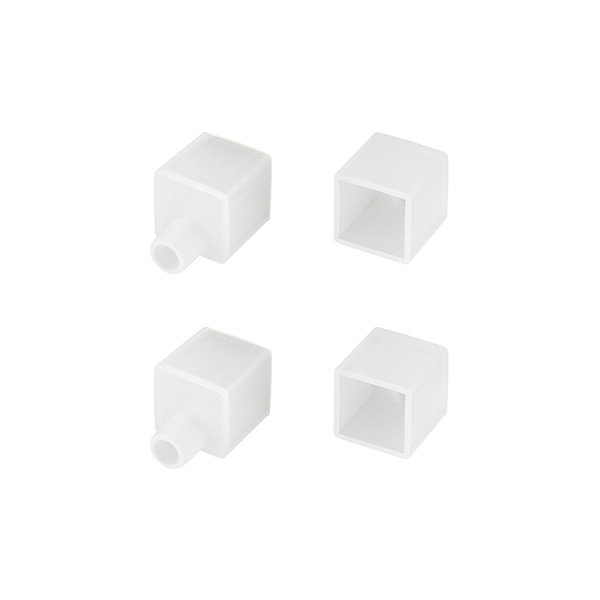 Заглушка WPH-FLEX-1212-TOP WHITE с отверстием (Arlight, Пластик) Lednikoff