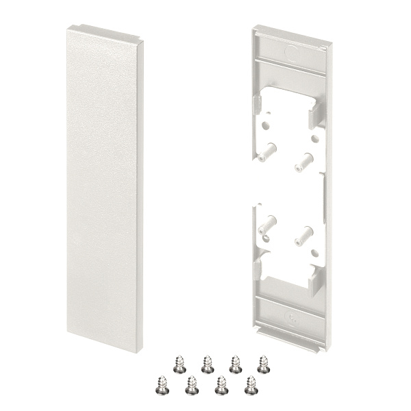 Заглушка SL-LINE-25100-DUAL WHITE глухая (Arlight, Пластик) Lednikoff